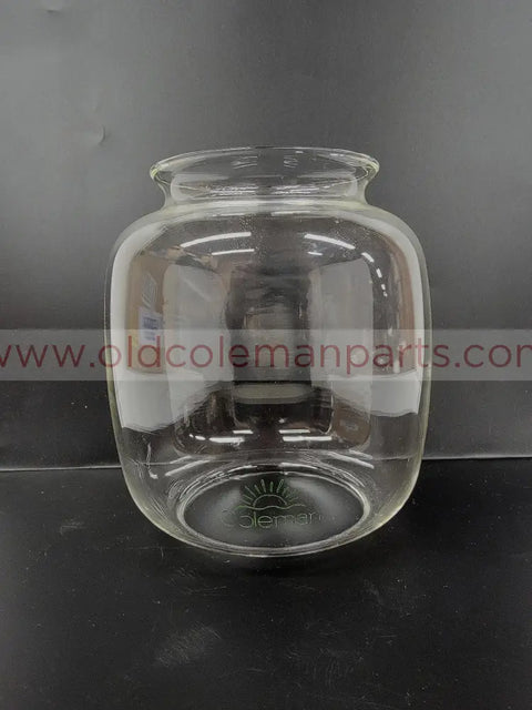 Lamp Globe Green Sunrise, Used - G107