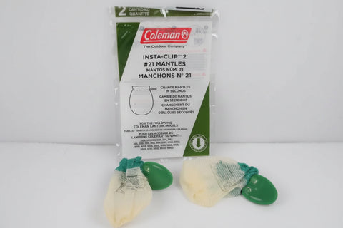 Coleman Insta-Clip Lantern Mantles – Pack of 2 - M13