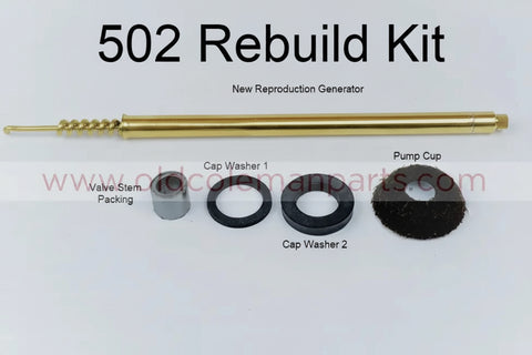 Coleman 502 Sportster Stove Rebuild Kit with Reproduction Generator – K05