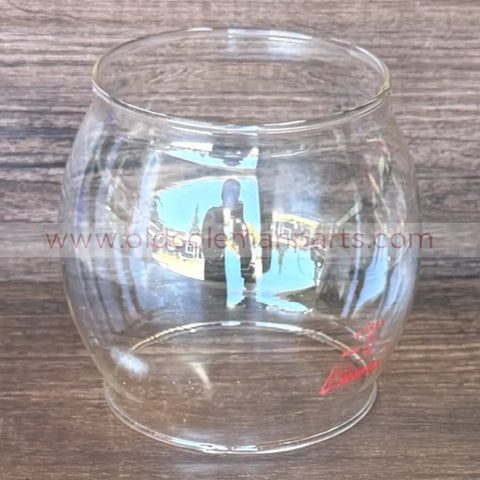 200A Globe, Pyrex, Burn Mark, Used - G123