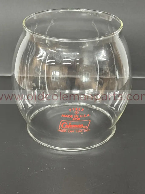 200A Globe Pyrex Red Logo - G103