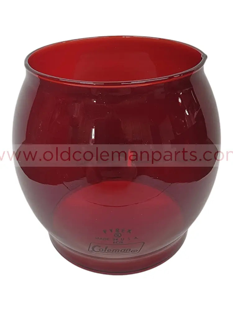 200A Red USA Pyrex Globe - G280