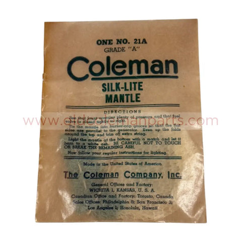 21A Silk Lite Mantle, 1pk - E1328