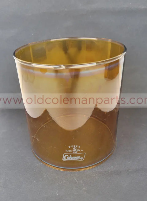 220 Amber Pyrex Globe USA - G158