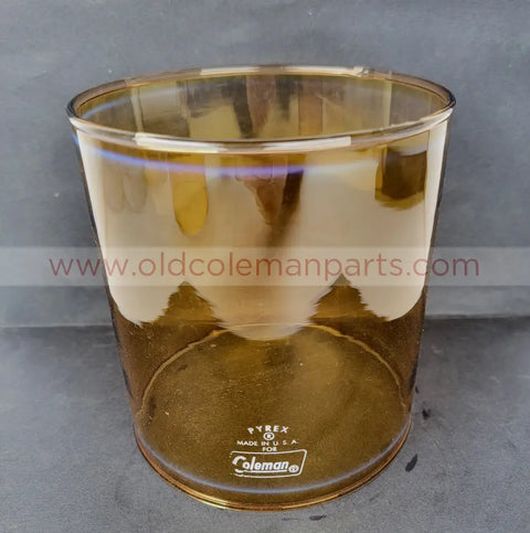 220 Amber Pyrex Globe USA - G33