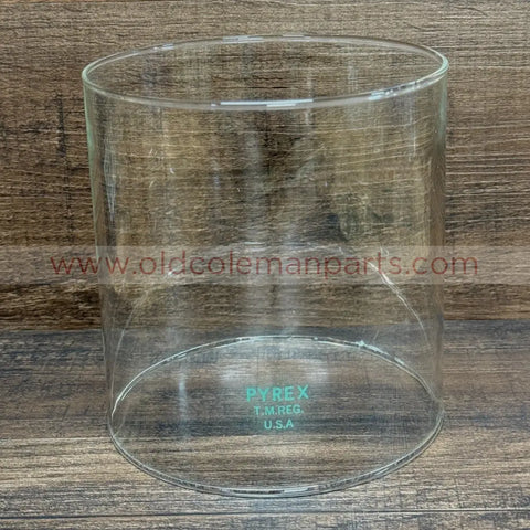 220 Globe, Green Pyrex Logo - G52