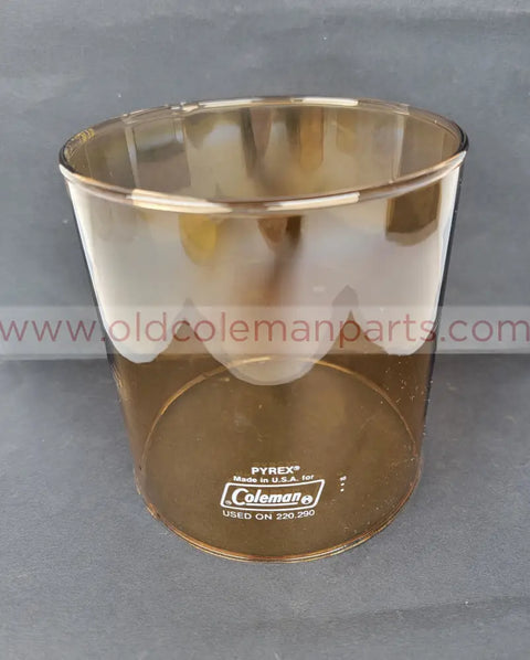 220 Pyrex Replacement Amber Globe - G155