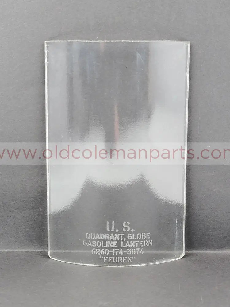 252 Quadrant Glass Pane, U.S. - E1700