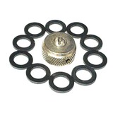 10-Pack Small Filler Cap Gaskets for Coleman 242 Lanterns & 500 Stoves - TS45