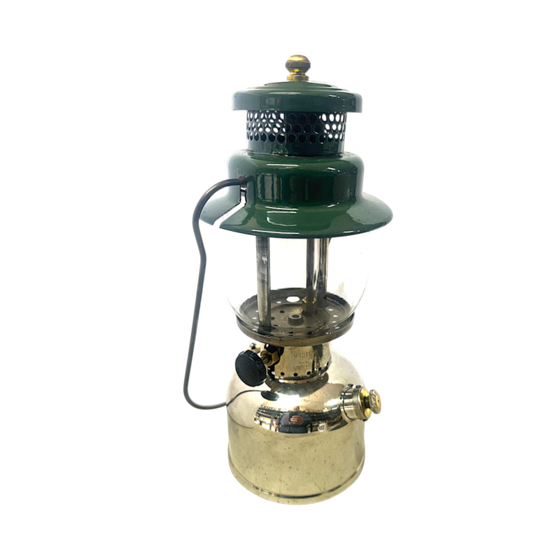 Used Coleman 242C Lantern with Original Sunrise Globe – March 1950