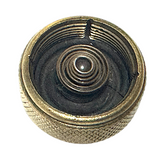 Used Leacock Brass Female Fuel Cap for Manual-Pump Founts - E1201