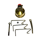 Complete Used HANDY Campers’ Brass Stove with Original Tin