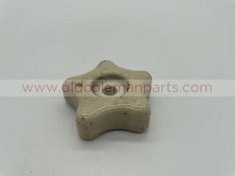 AGM Stove Porcelain Cream Knob Used - E1361