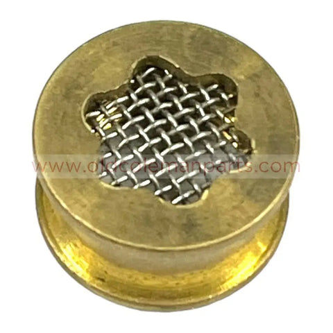 Burner Cap 220 Brass Round, NOS - E1023