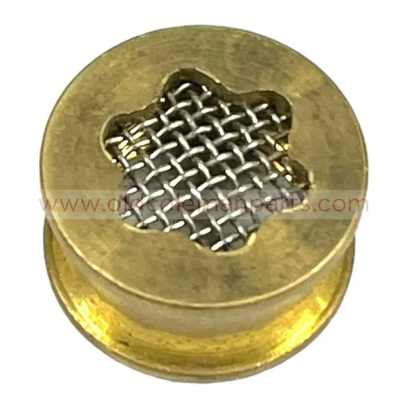 Burner Cap 220 Brass Round, NOS - E1023