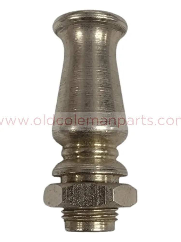 Canadian Lamp Finial, Nickel, NOS - E1022