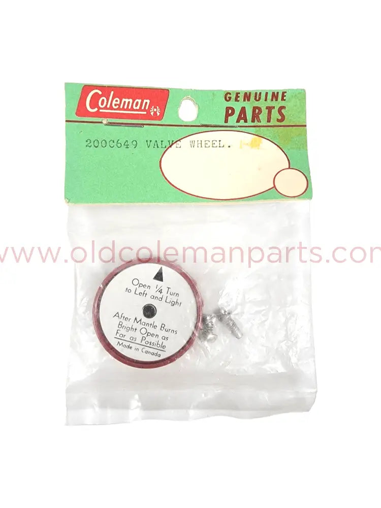 Canadian Valve Wheel, NOS - E1636