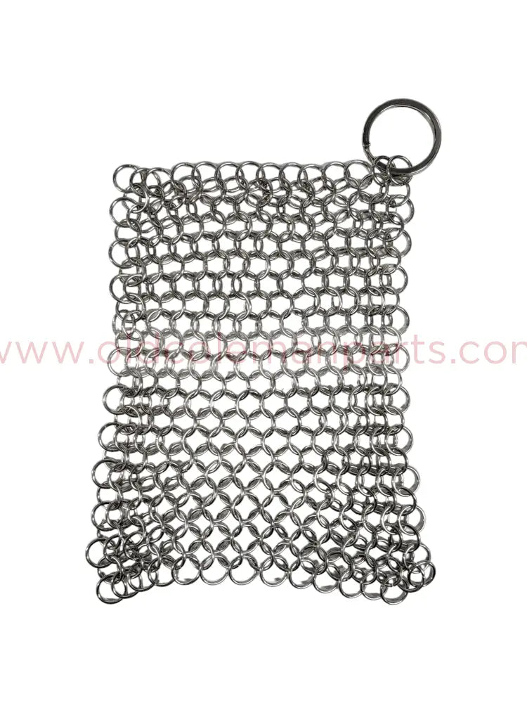Cast Iron Scrubber, 4x4, Stainless - R516