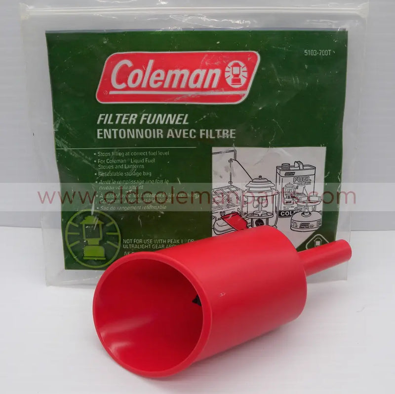 Coleman Filter Funnel, NOS