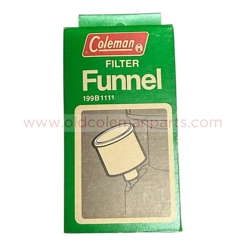 Coleman No. 0 Funnel with Box and Filter - E1638