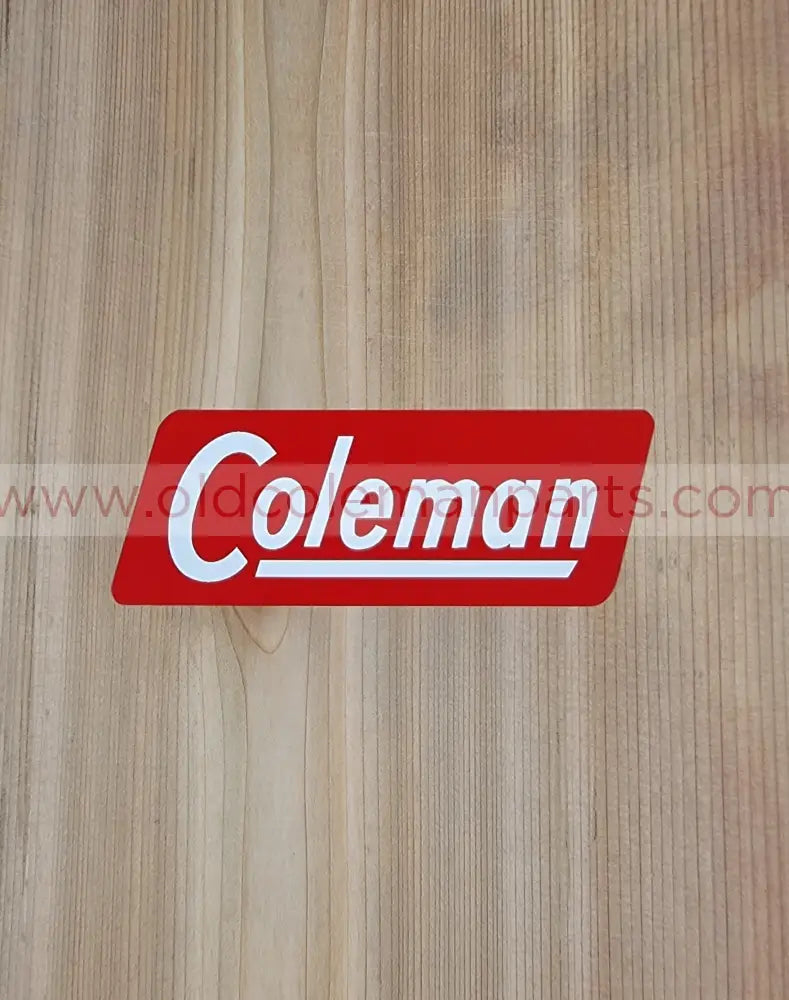 Decal - Coleman Campstove - D25