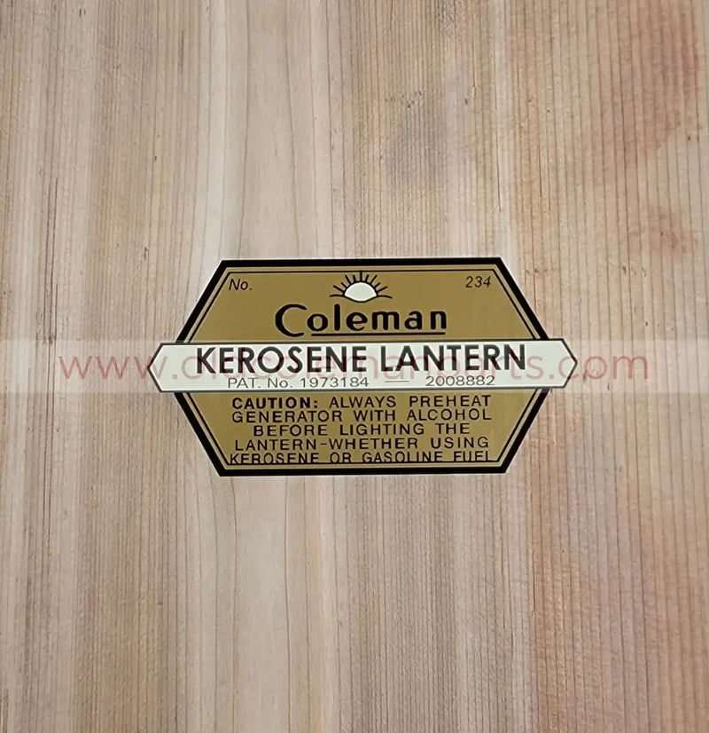 Decal - Fits 234 Lanterns - D67