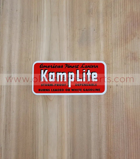 Decal Kamplite Red - D40