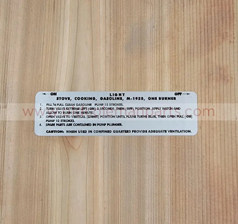 Decal M1950 - D29