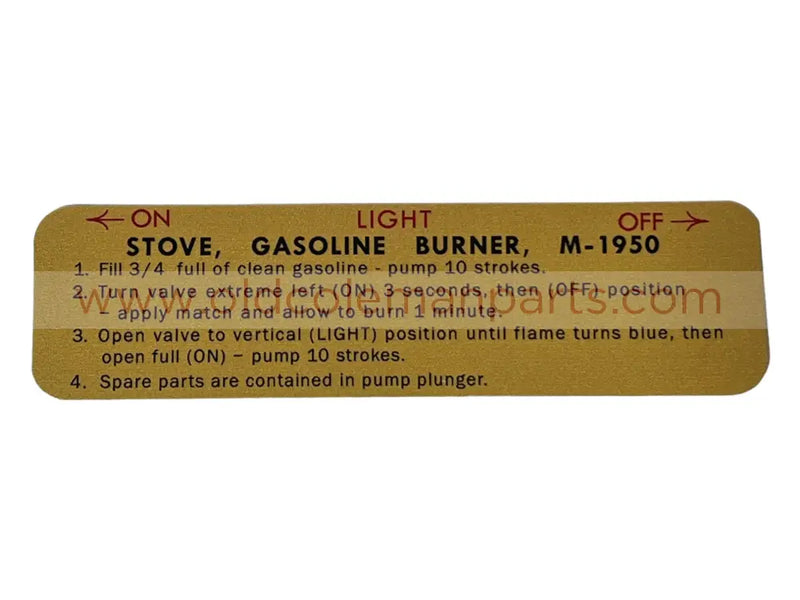 Decal M1950, Rogers Made in 1963 Gold - D106