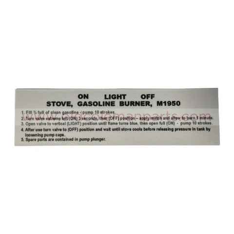 Decal M1950, SMP 1987 - D111