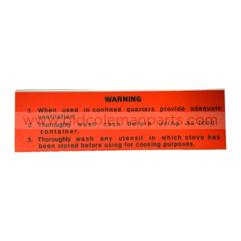 Decal M1950, SMP Warning 1987 - D112