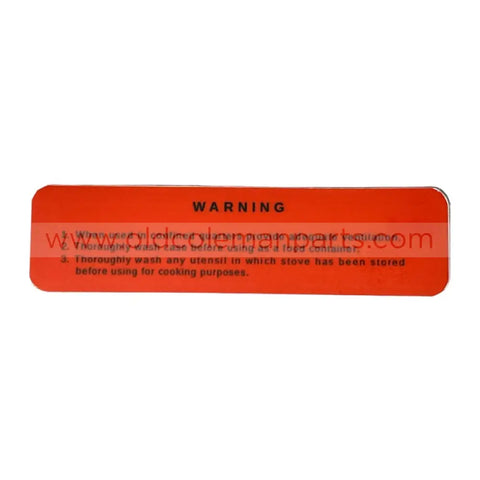 Decal M1950, Wyot 1974  Warning - D110