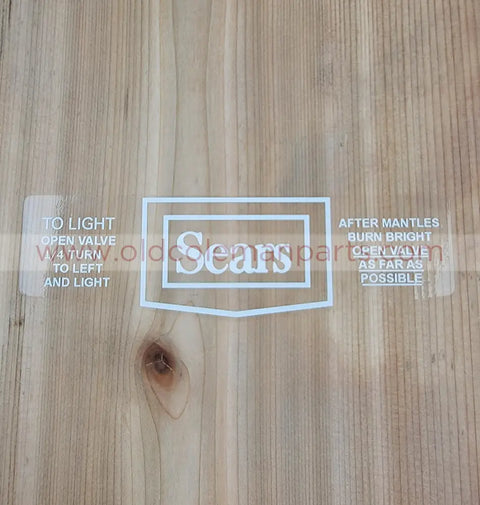 Decal - Sears Pointed - D30