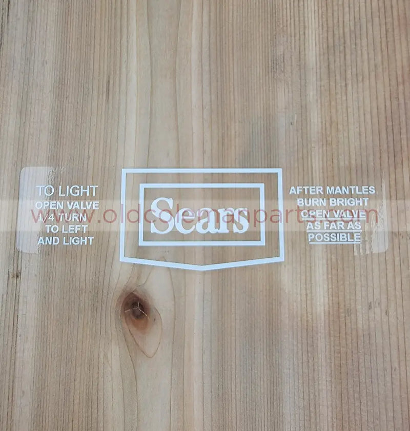 Decal - Sears Pointed - D30