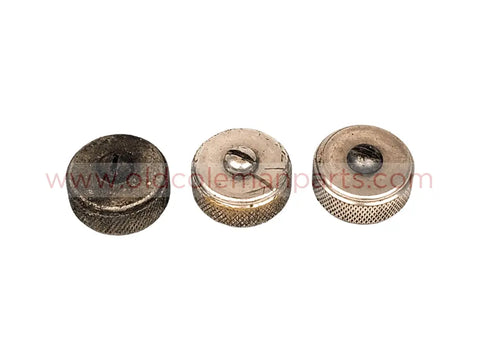 Filler Cap, 3 Piece, Nickel Plated, Used - E1093