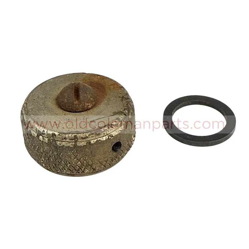 Filler Cap, 3 Piece Cap, Nickel, Used - E1184