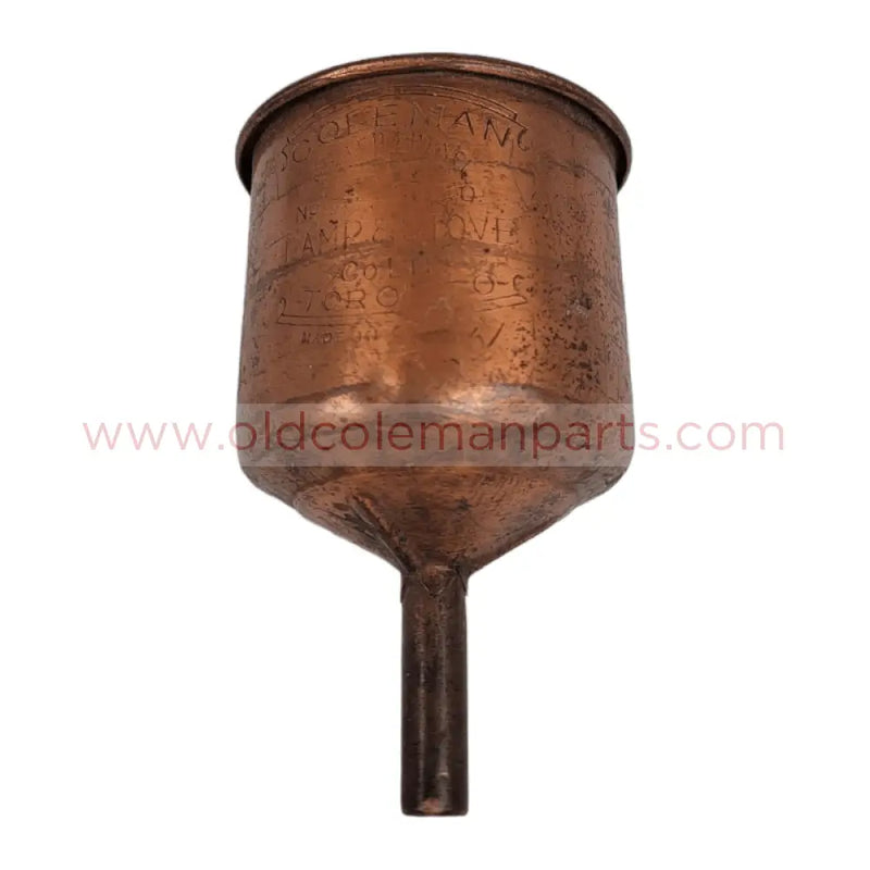 Filter Funnel #0 Copper Canada, Used
