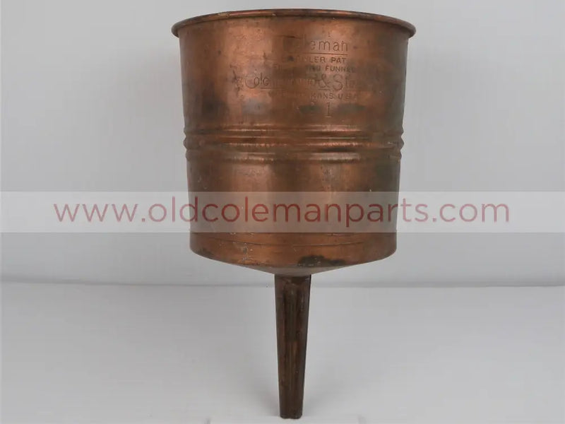 Filter Funnel No.1 Copper Funnel NOS