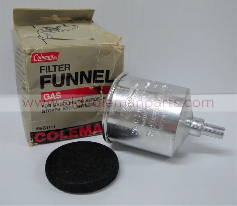 Filter Funnel NOS Gray Box Black
