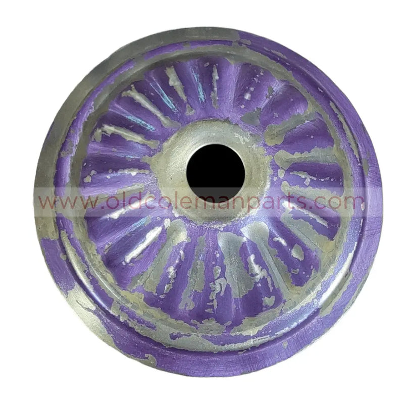 Fluted Lamp Fount Top, Used - E1295