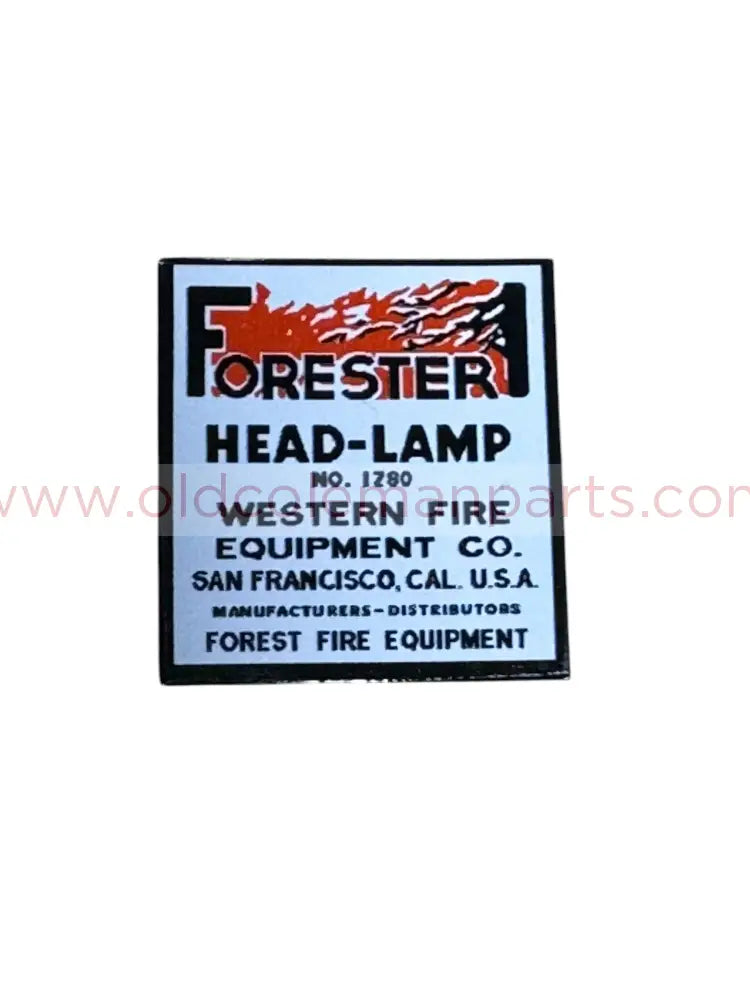 Forester Head-Lamp Decal - D62