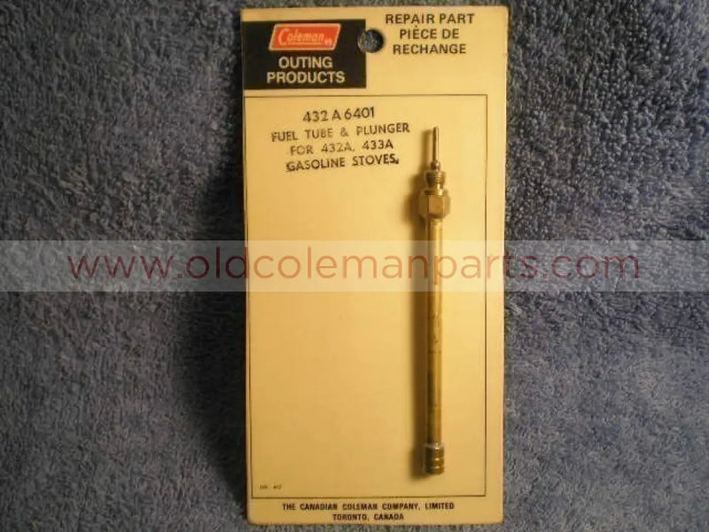 Fuel Tube and Plunger