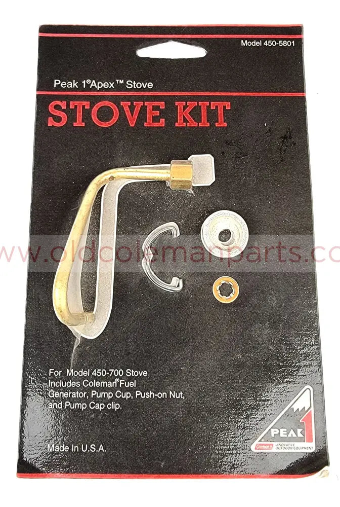 Generator Stove and Maintenance Kit - E1551