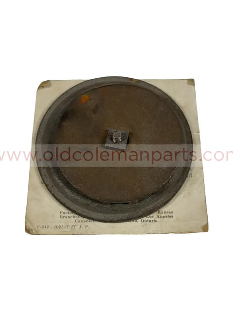 Gray Iron Burner Cap, NOS - E1692