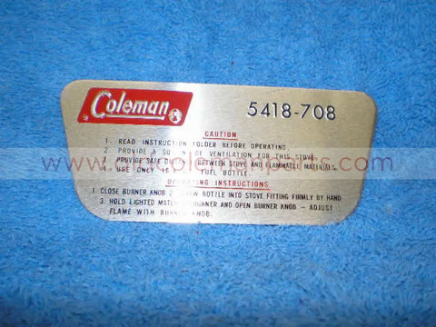 Identification Plate