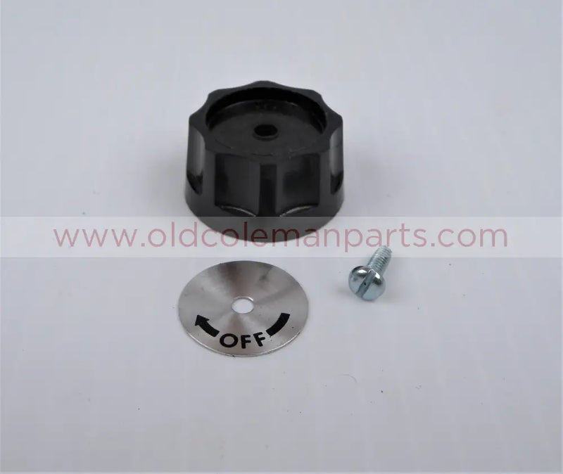 Knob Black, NOS - E1303