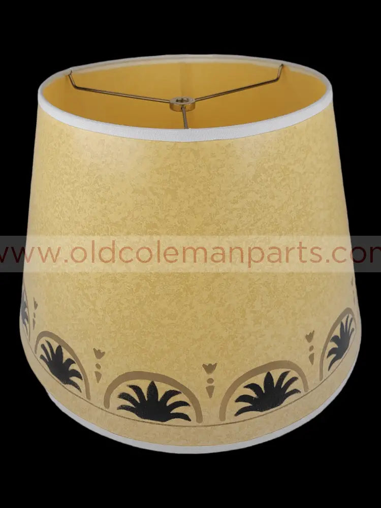 Lamp Shade Black Floral - L13
