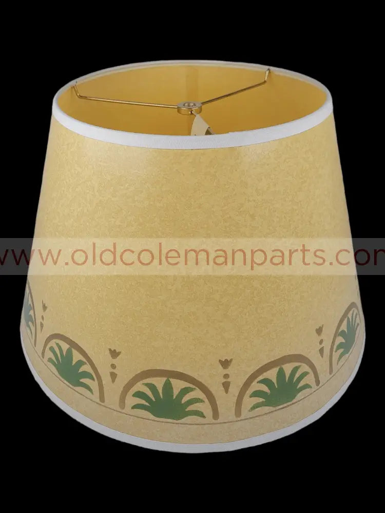 Lamp Shade Green Floral - L10