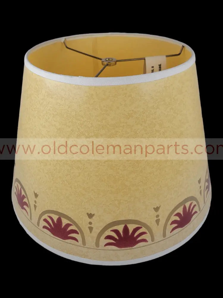 Lamp Shade Red Floral - L14