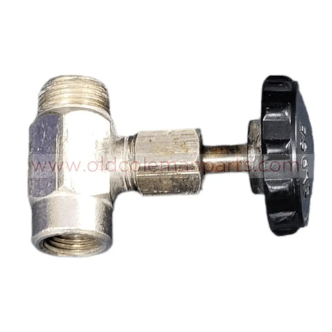 Lamp Valve, Molded Wheel, Nickel, Used - E1152